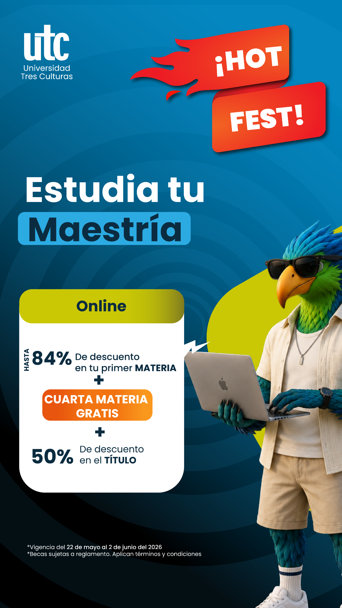 Universidad Tres Culturas - UTC Facebook ad