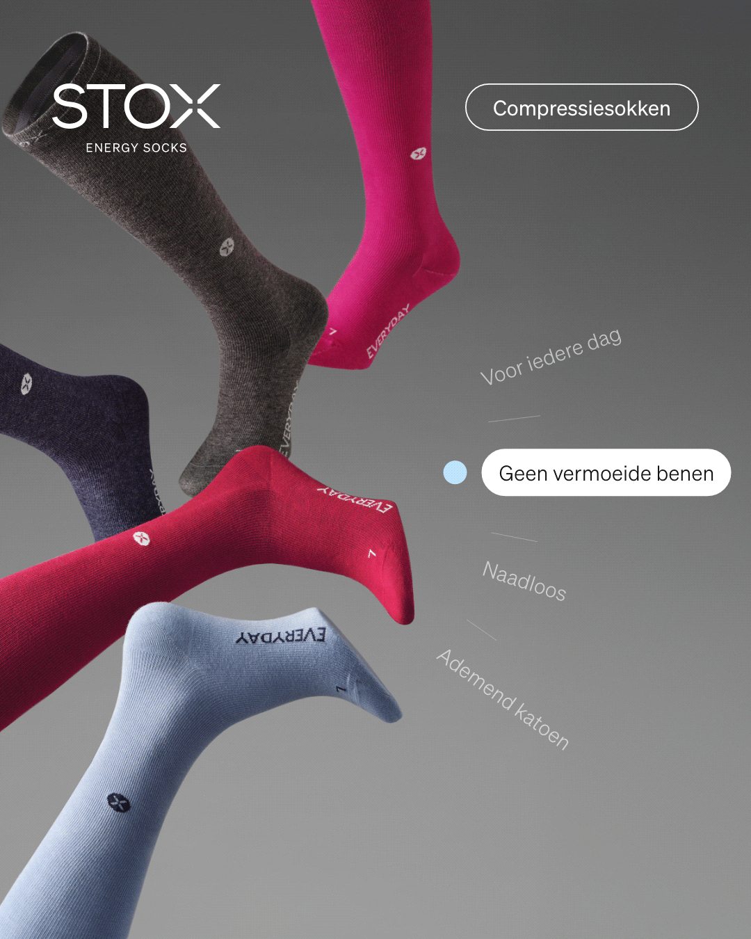 STOX Energy Socks Facebook ad