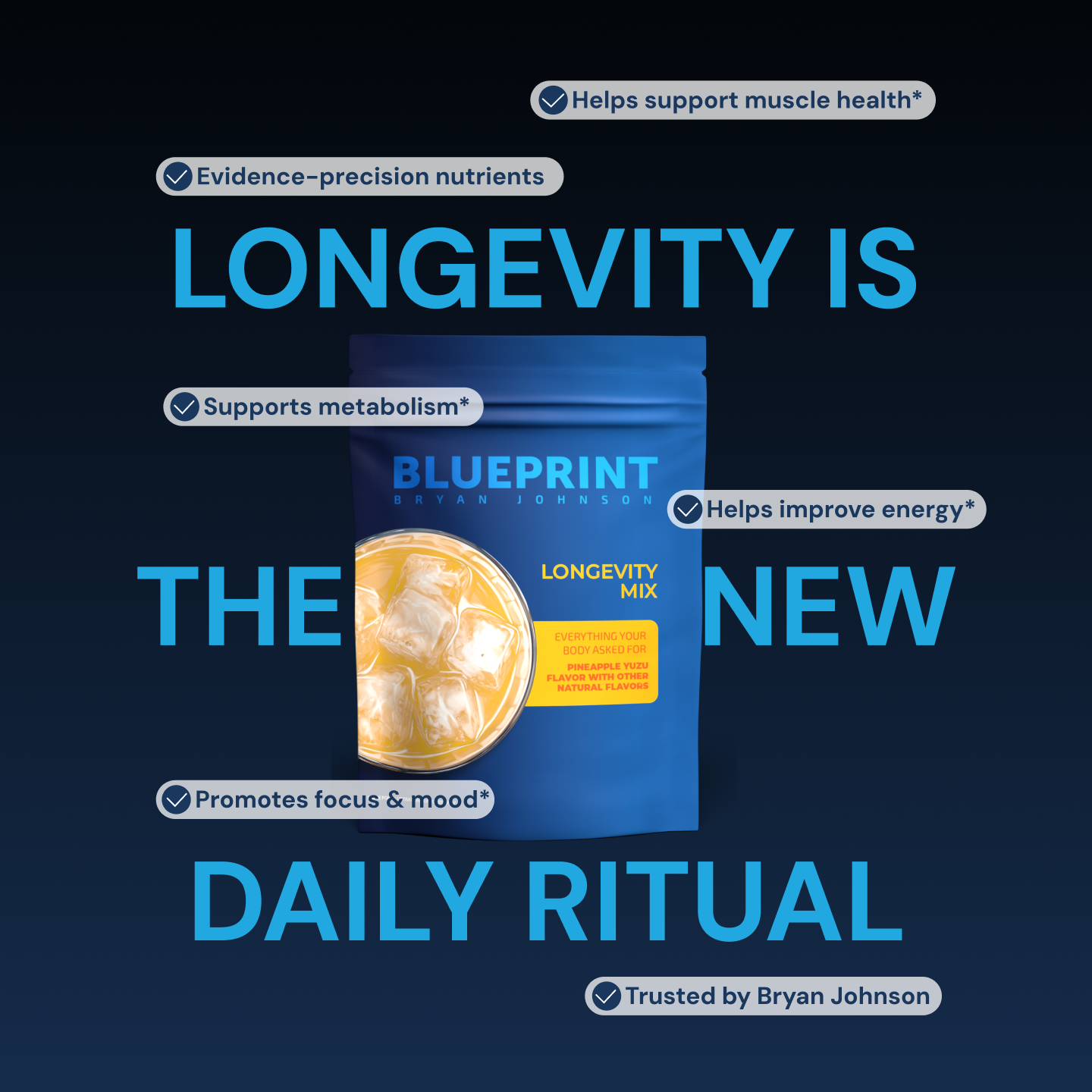 Blueprint Longevity Facebook ad