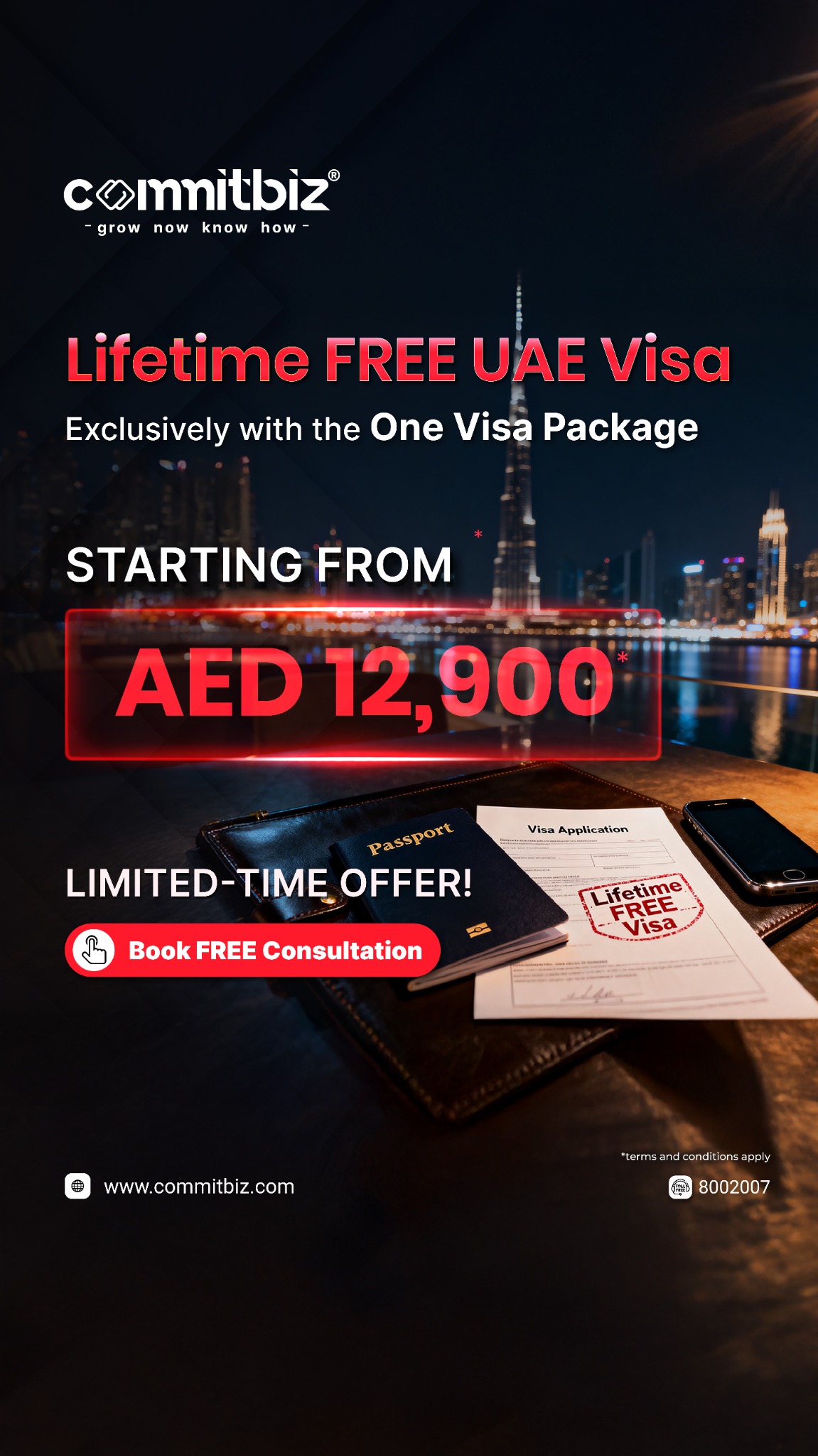 Commitbiz - UAE Facebook ad