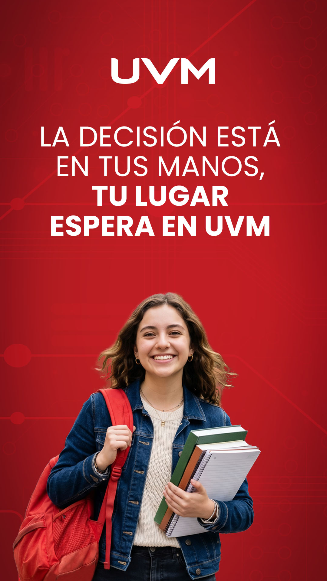 UVM Facebook ad