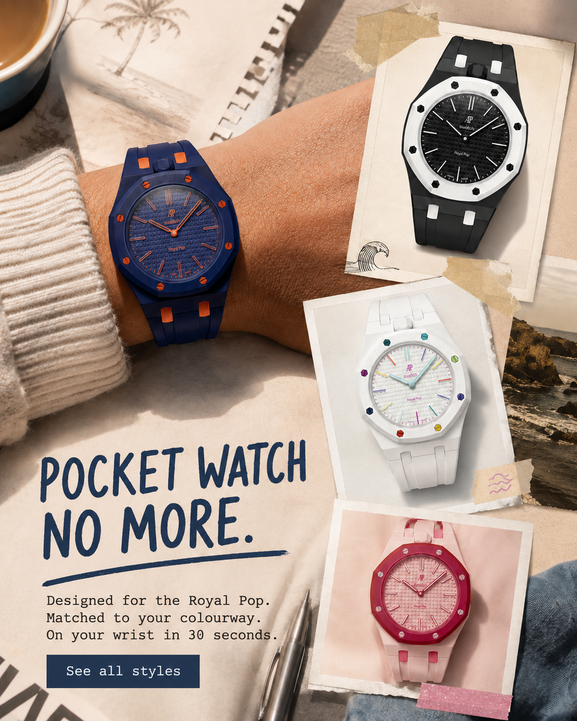 Royal Strap Facebook ad