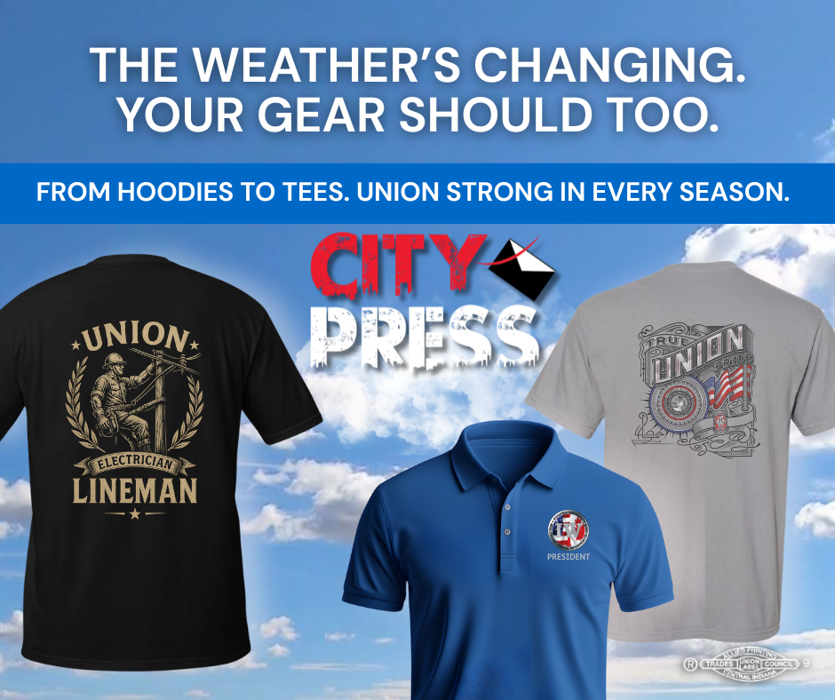 City Press LLC Facebook ad: Get Your Union Gear Here