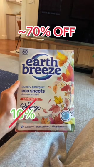 Earth Breeze Facebook ad: America's #1 Laundry Detergent Sheet