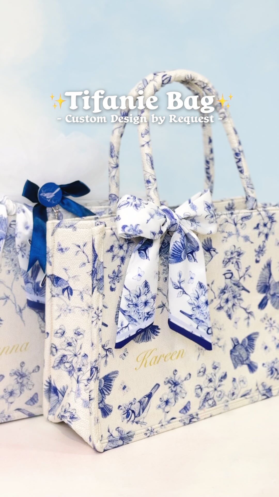 Partysupplies Souvenir Facebook ad: Tifanie Bag: Custom Printing, Design by Request lohh