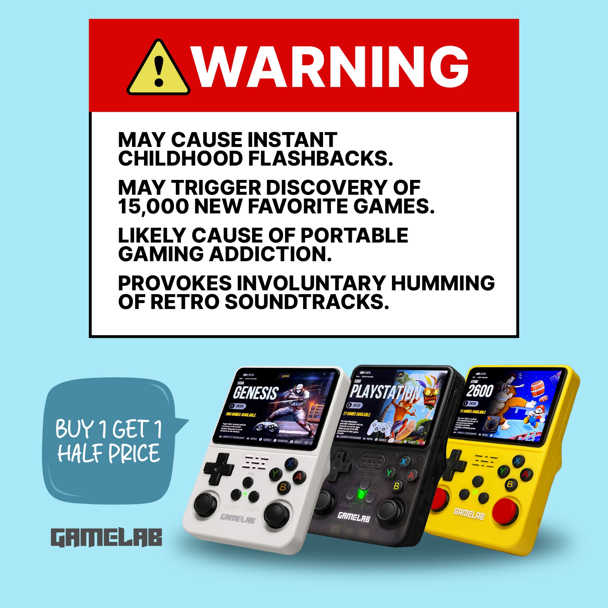 Game Lab Facebook ad