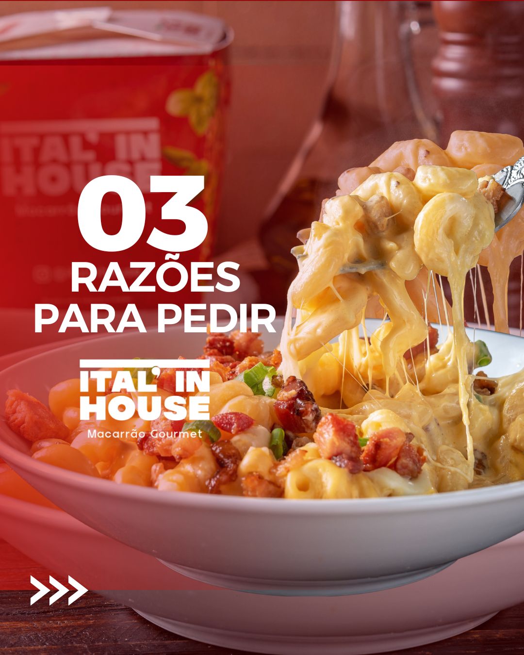 Ital'in House Votuporanga Facebook ad: Já pediu um Ital’in House hoje?