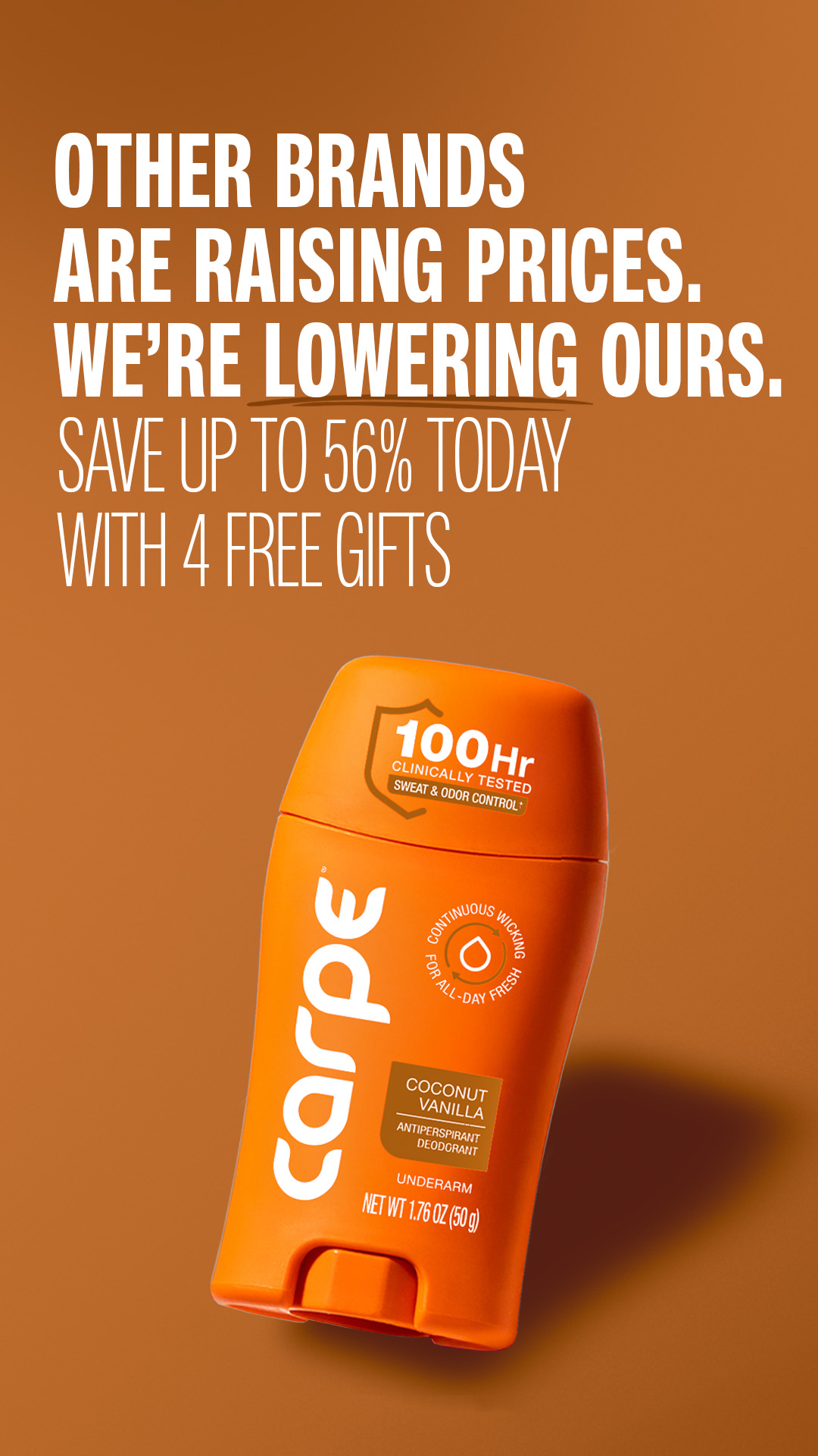 Carpe Facebook ad