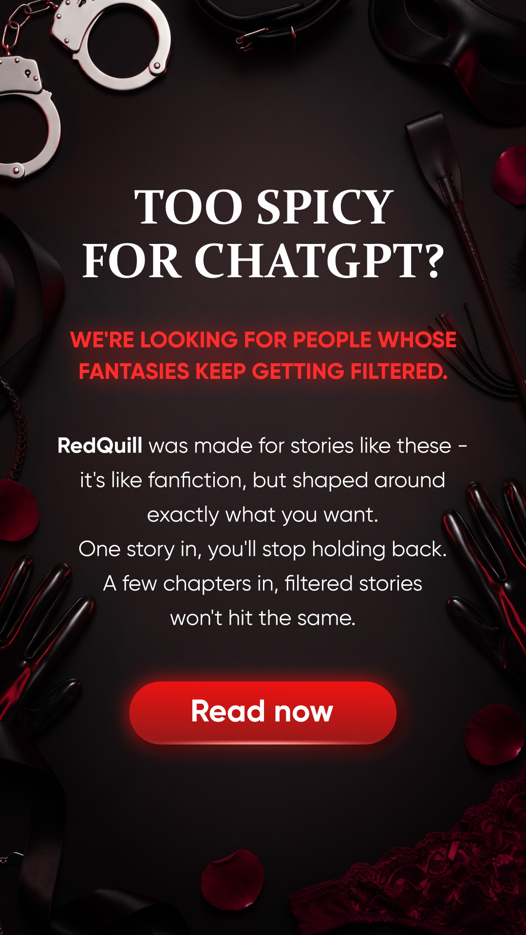 RedQuill Facebook ad