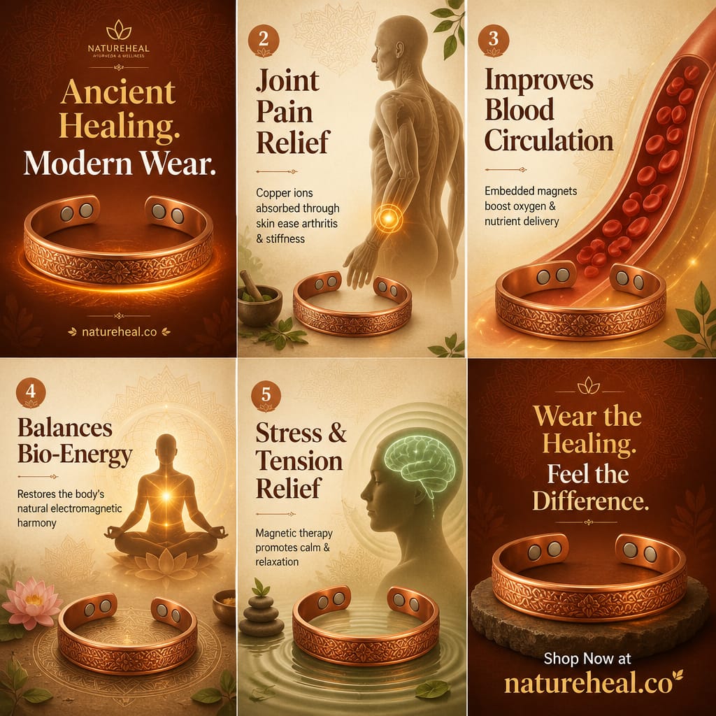 Nature Heal Facebook ad: Traditional Divine Healing. Modern Wear. Shop Now
