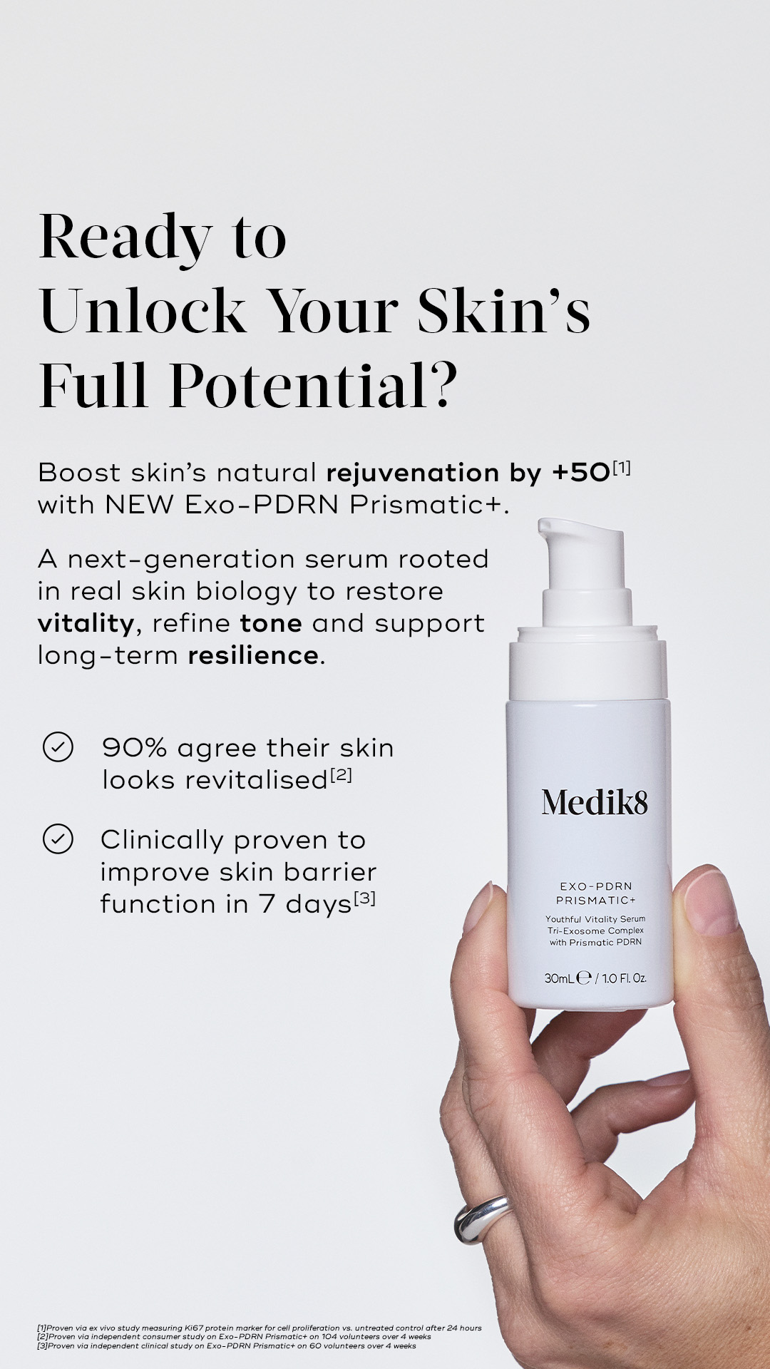 Medik8 Facebook ad
