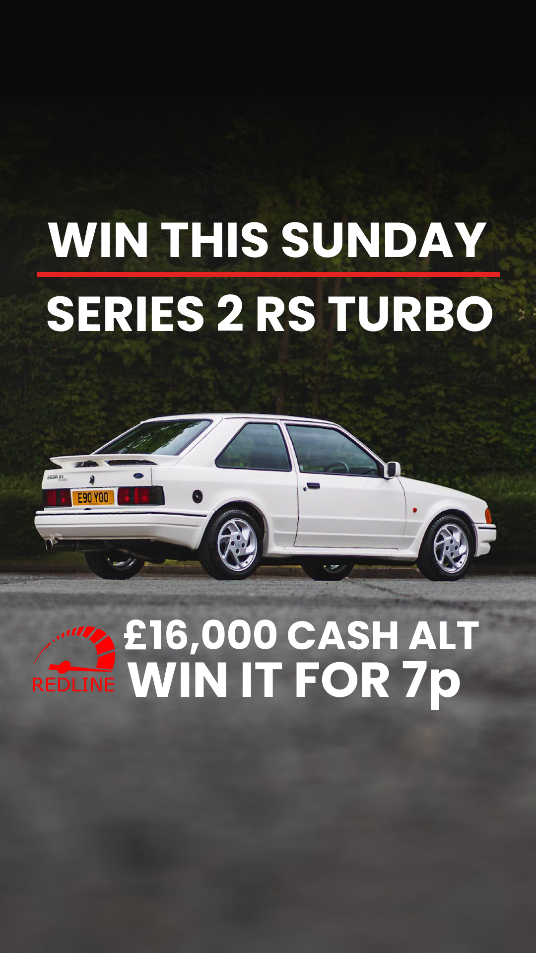 Redline Competitions Facebook ad