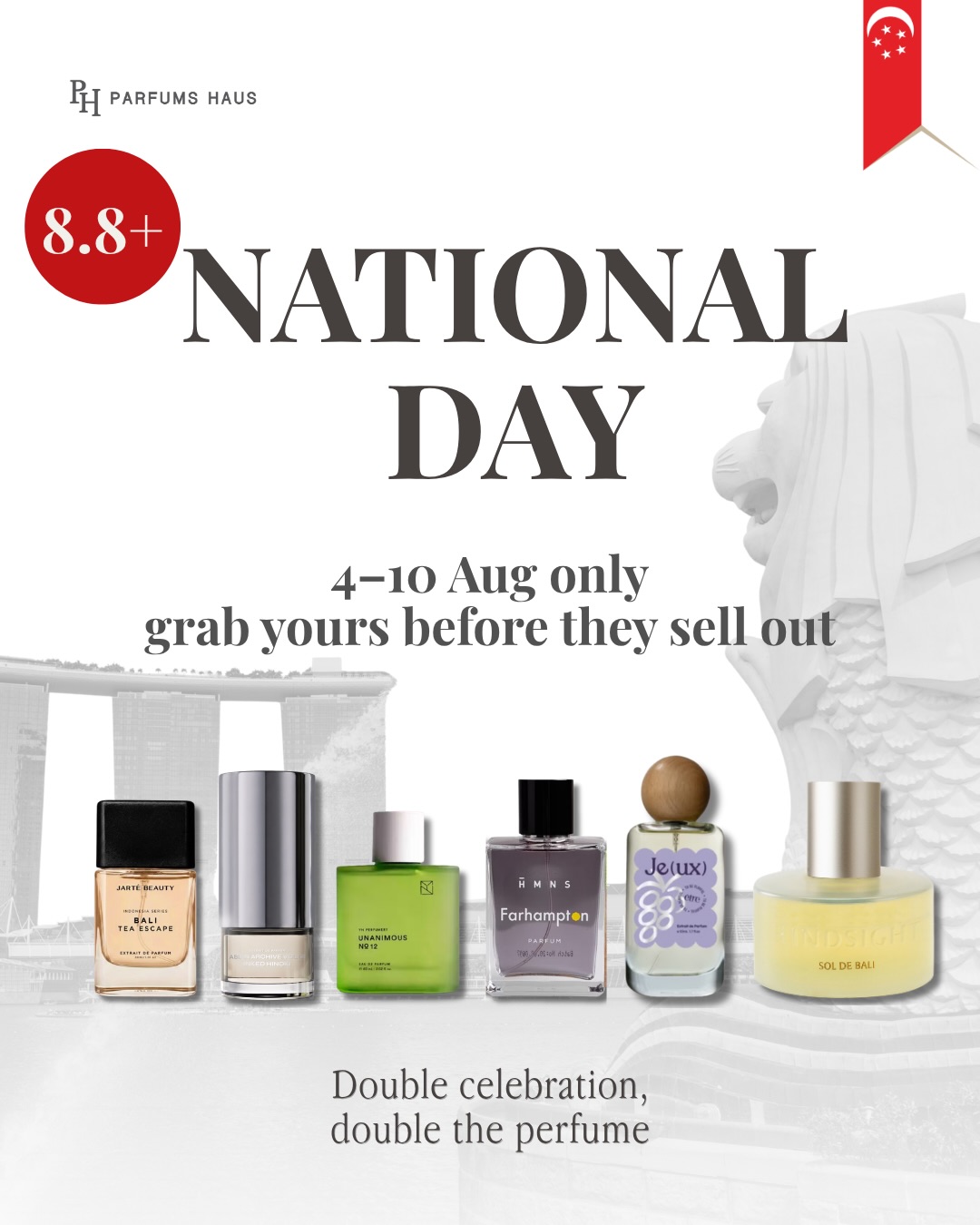 Parfums Haus Facebook ad: Looking for niche perfume in Singapore that no…