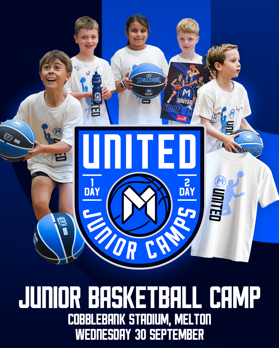 Melbourne United Basketball Club Facebook ad