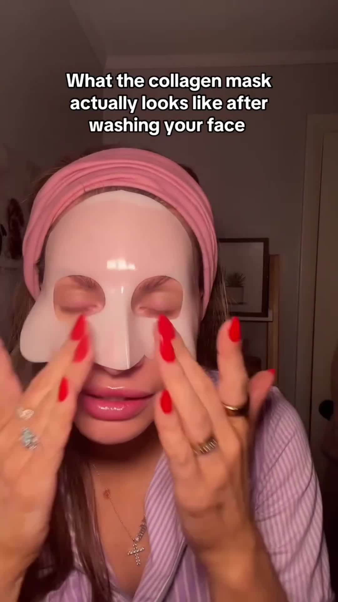 Glow Skincare Facebook ad: Sleep Tight, Glow Bright