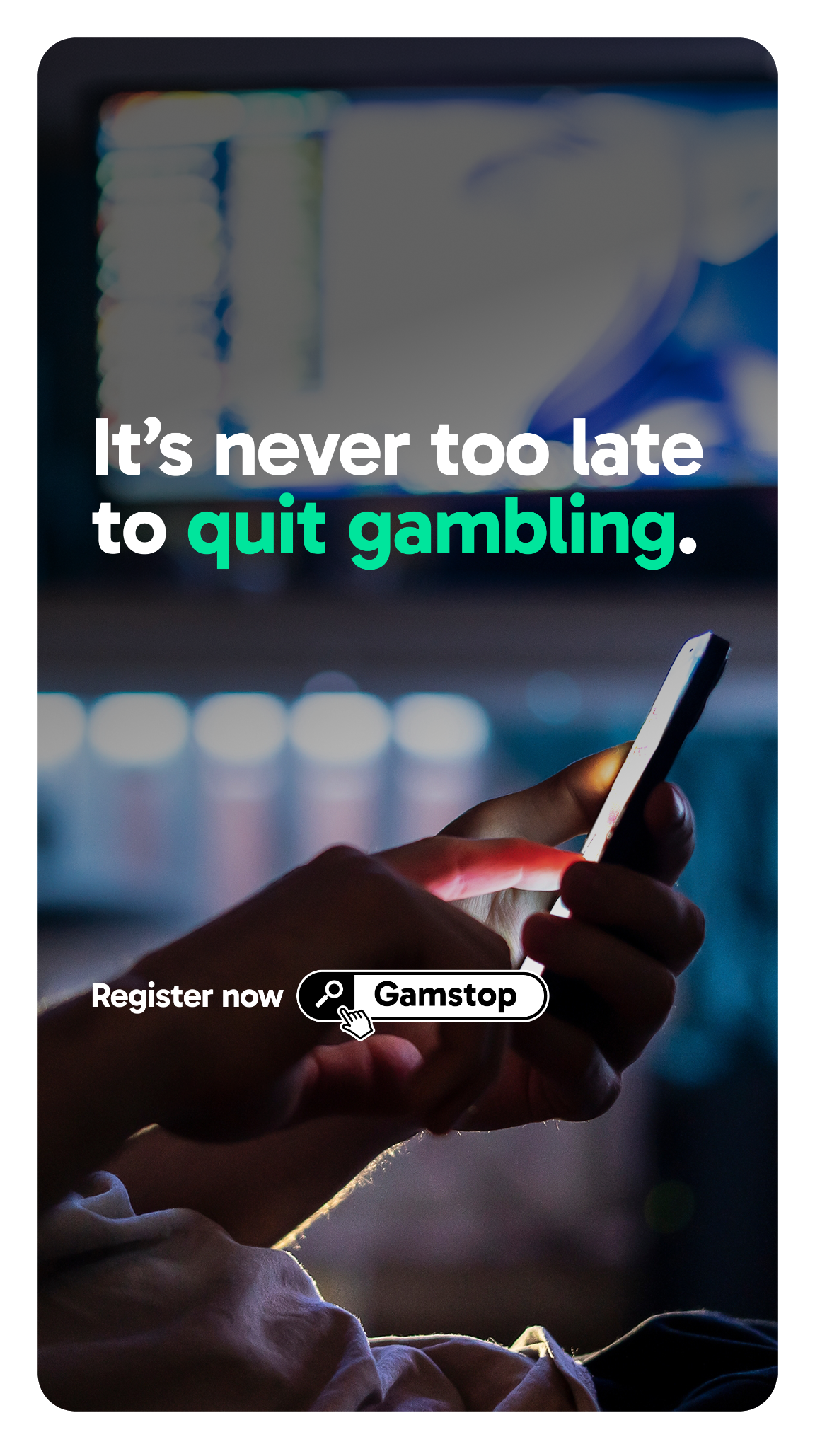 Gamstop Facebook ad