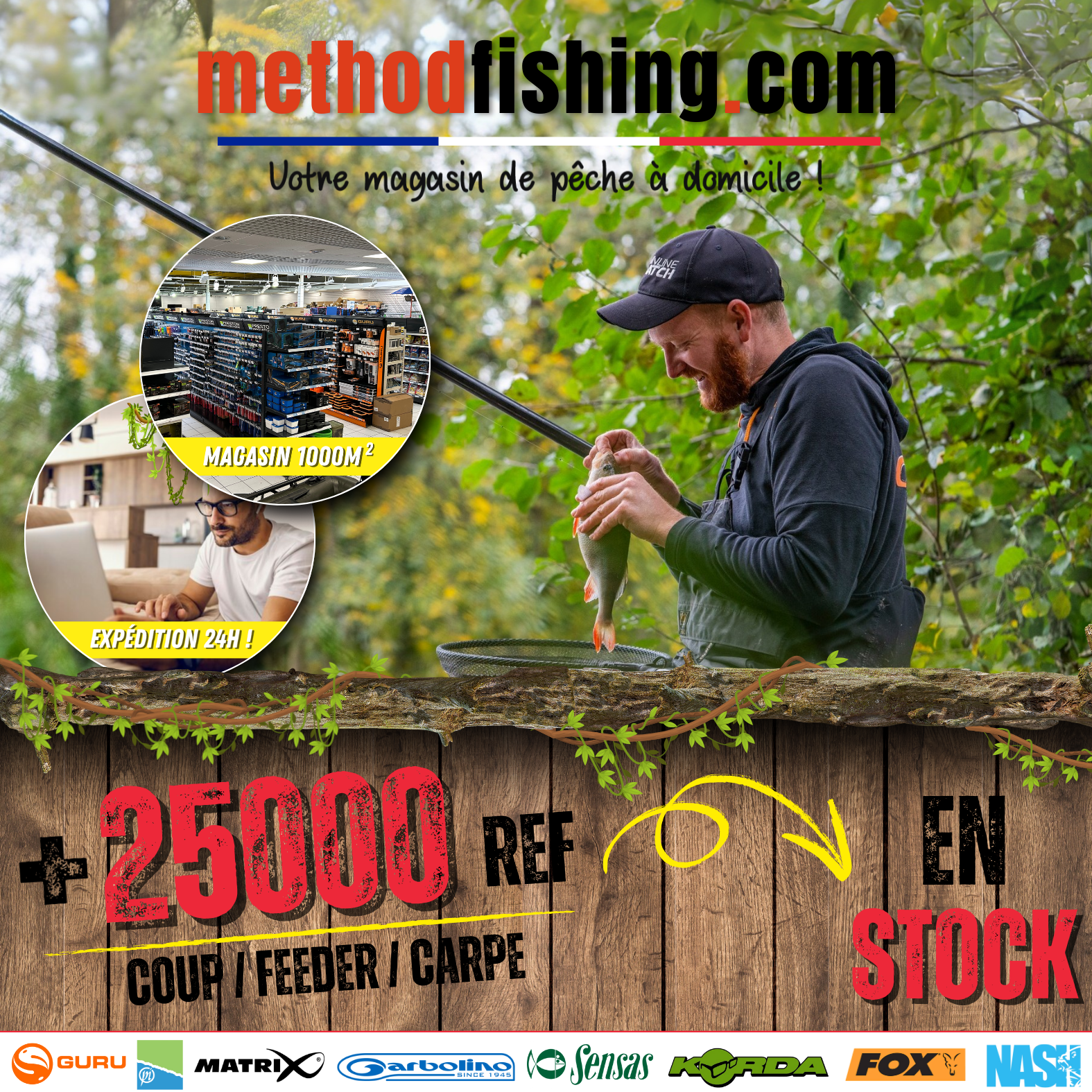 Method Fishing ad creative