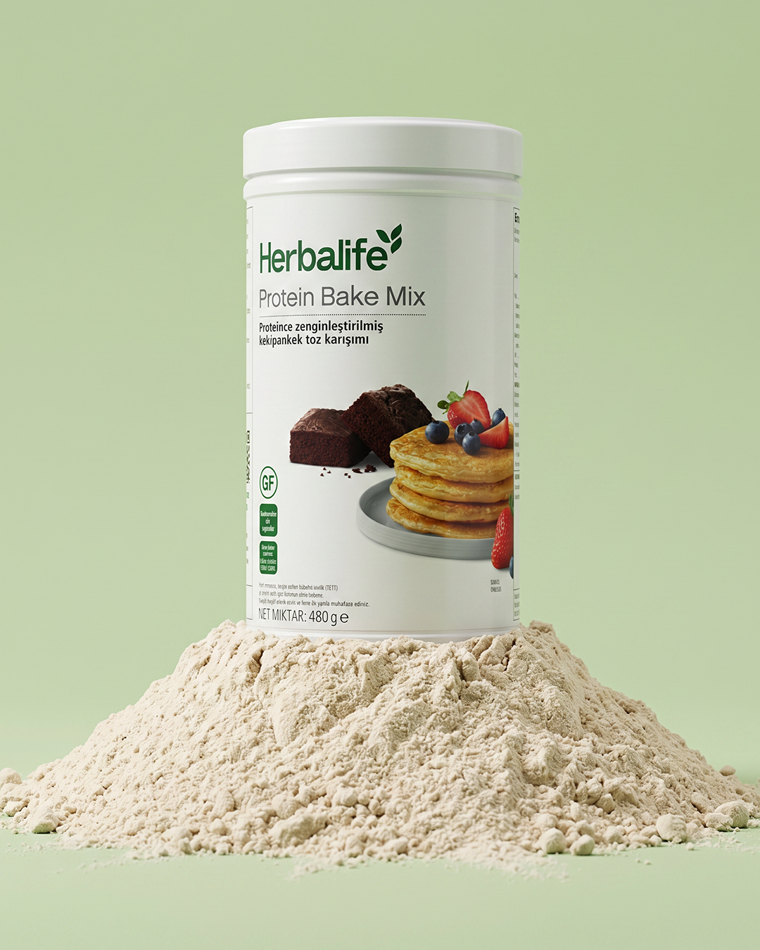 Herbalife Facebook ad: İster dumanı üstünde bir kek, ister sabahlarınızı…