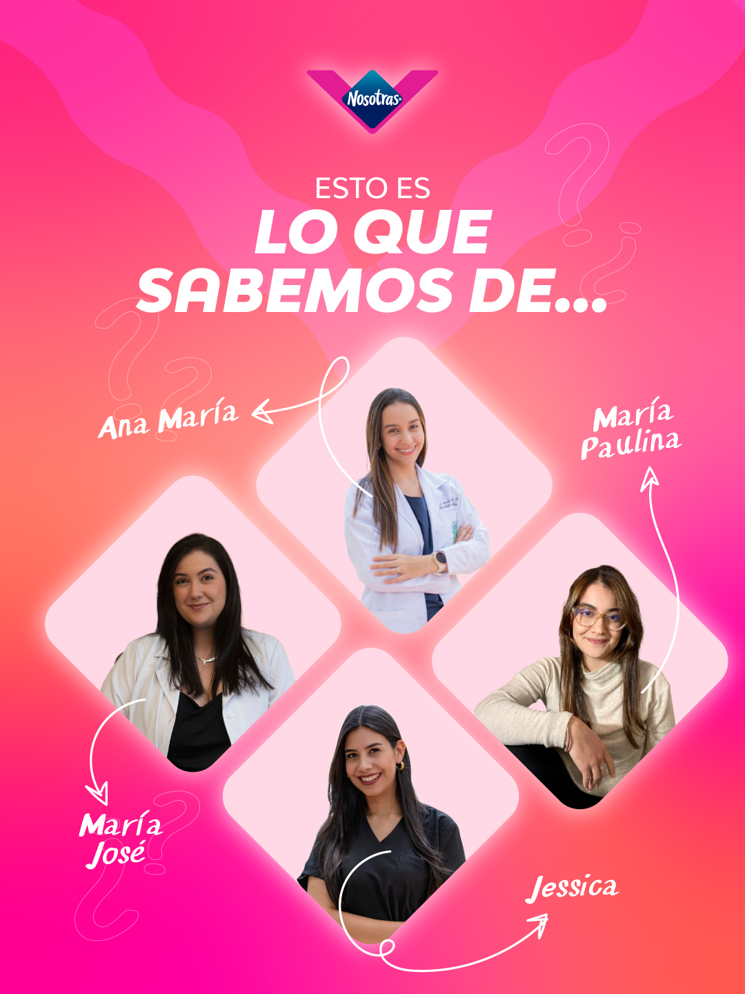 Nosotras Facebook ad: Ellas están aquí para escucharte y ayudarte a…