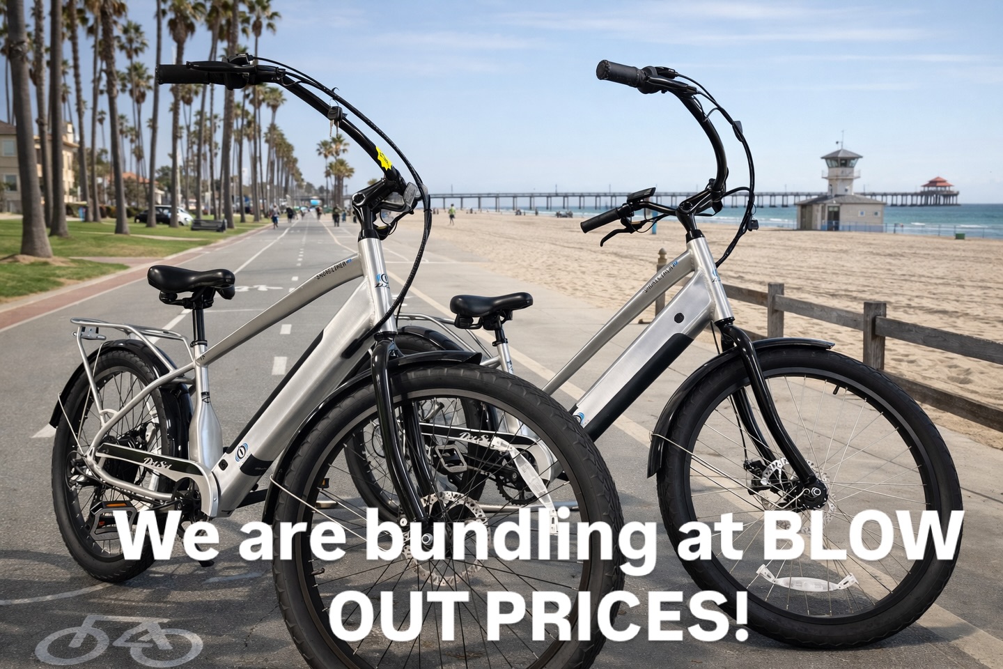 E-Bikes 508 Facebook ad: Get ready for spring at big savings!
