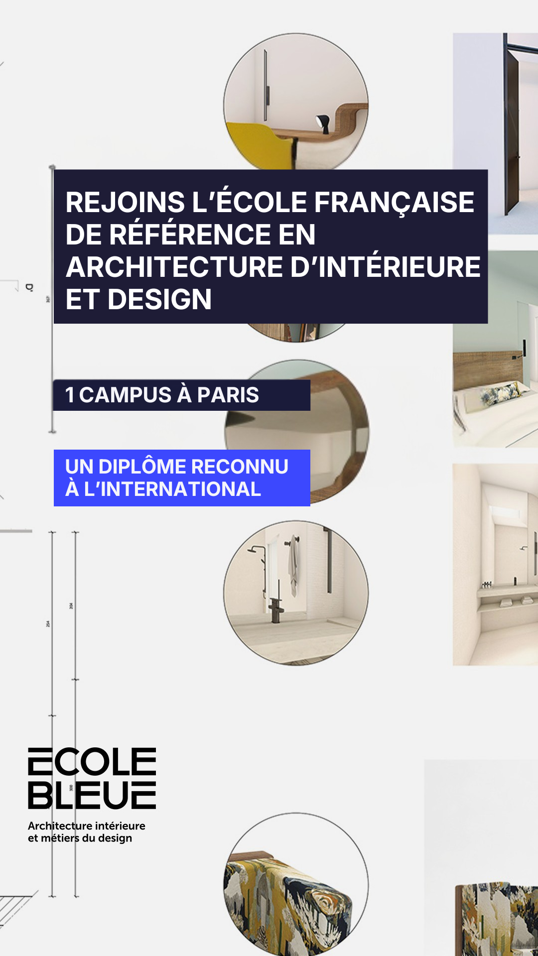 École Bleue - Global Design Facebook ad from Apr 23, 2026