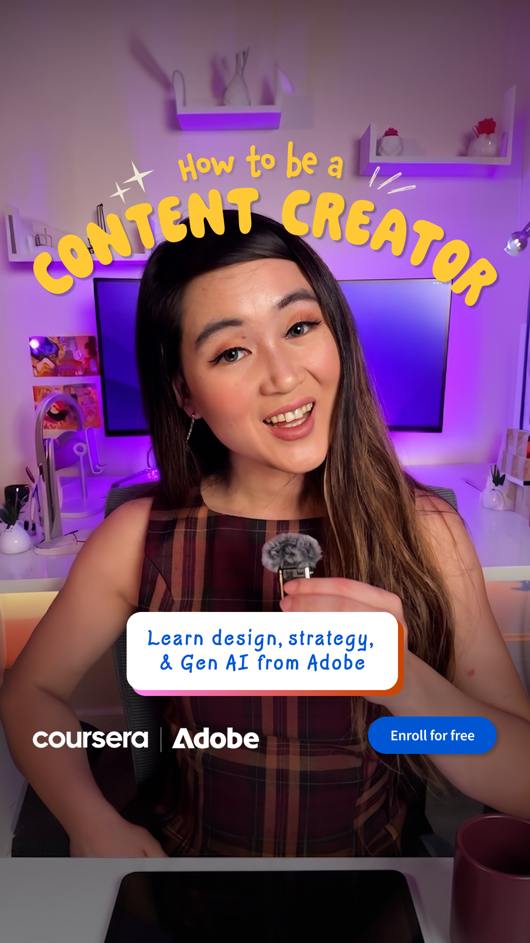 Coursera Facebook ad