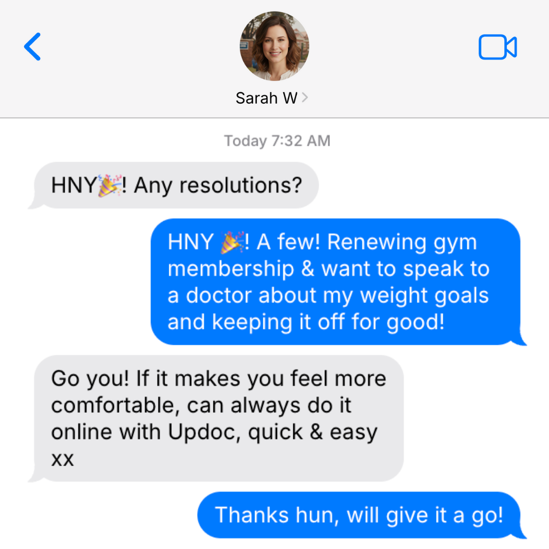 updoc Facebook ad