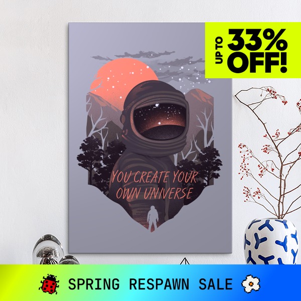Displate Facebook ad