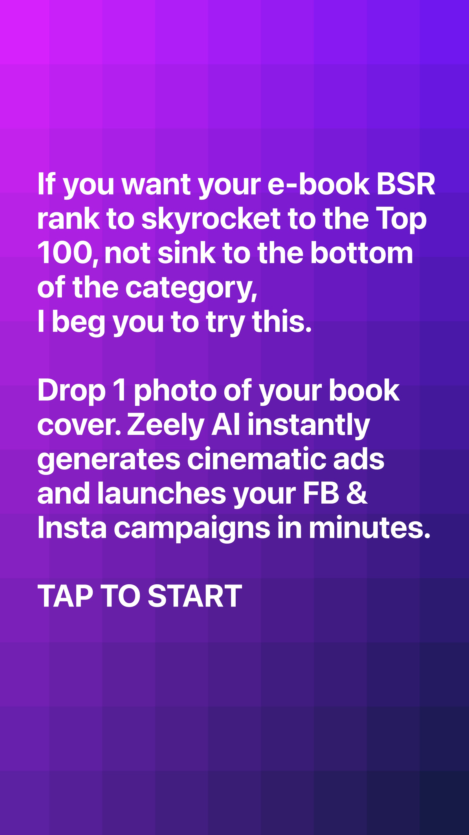 Zeely Facebook ad
