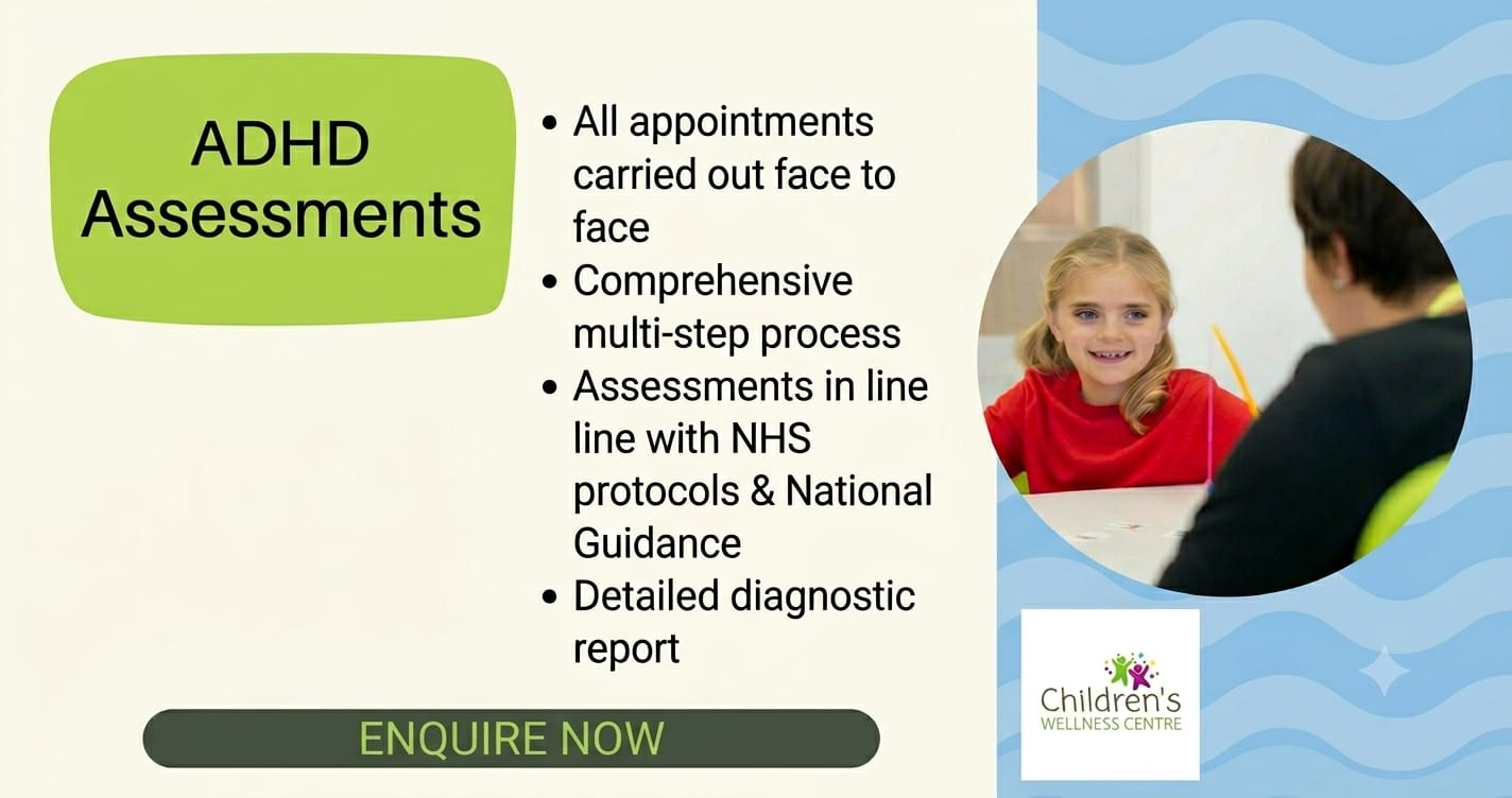The Children’s Wellness Centre Facebook ad