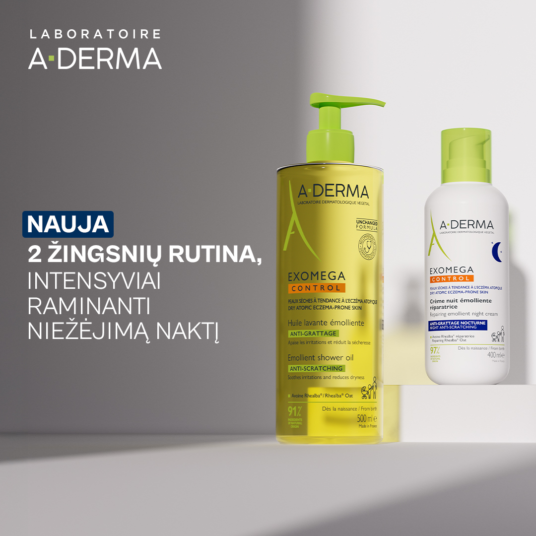 A-Derma Lietuva Facebook ad: Pagaliau! Sprendimas, kaip numalštinti sudirgusią odą…