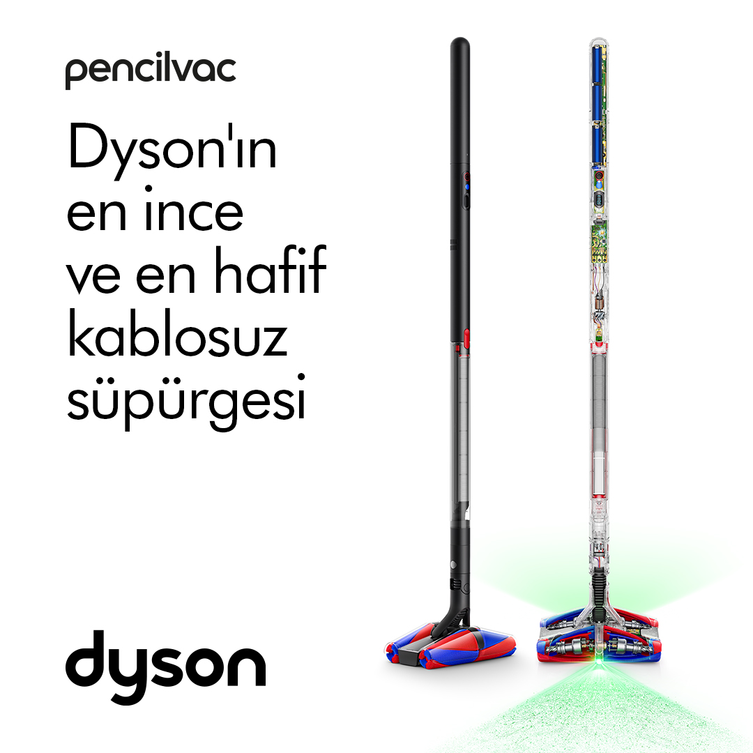 Dyson Facebook ad: Dyson PencilVac Fluffycones kablosuz süpürge Dyson’ın en…