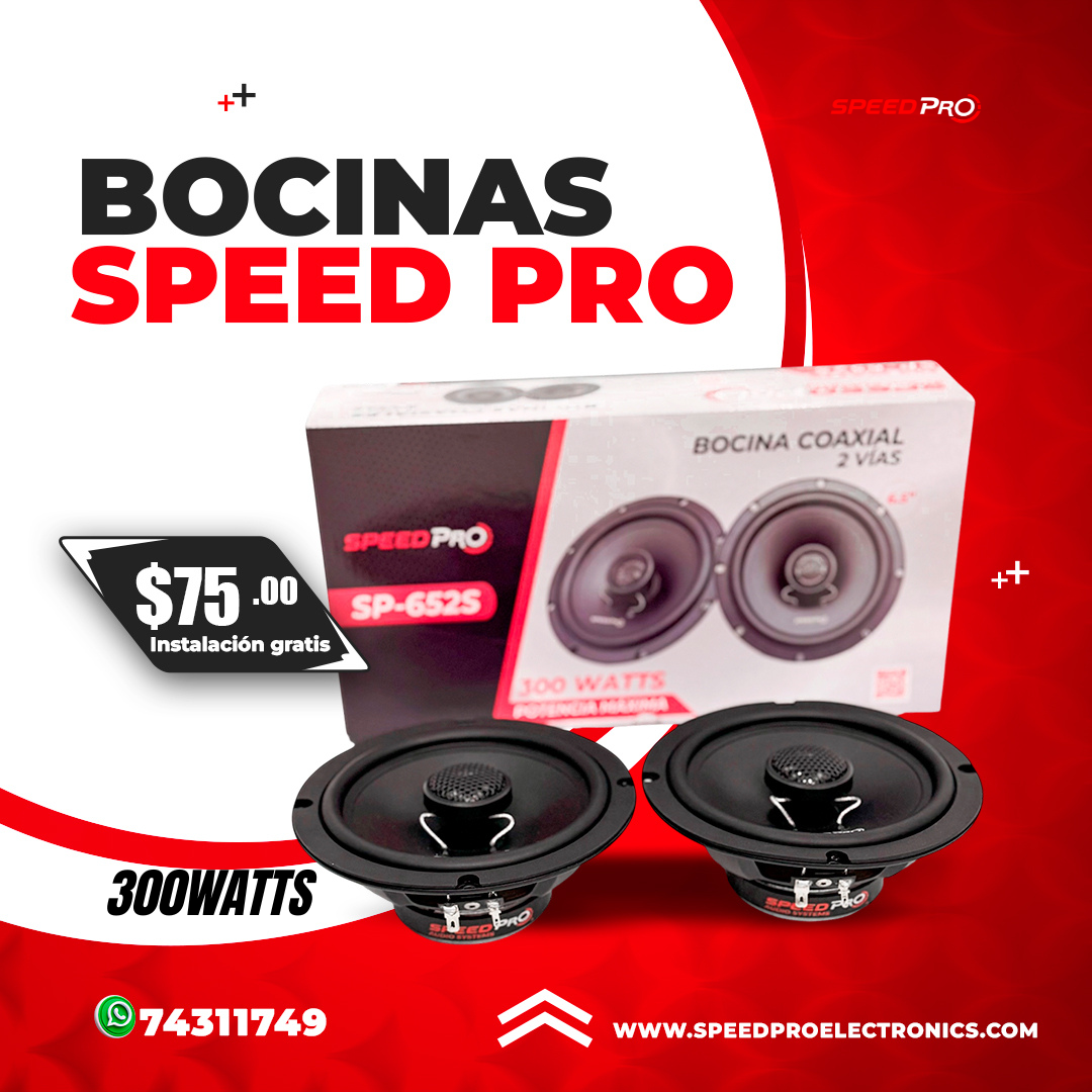 Speed tuning Facebook ad: LO MEJOR EN AUDIO SPEED PRO