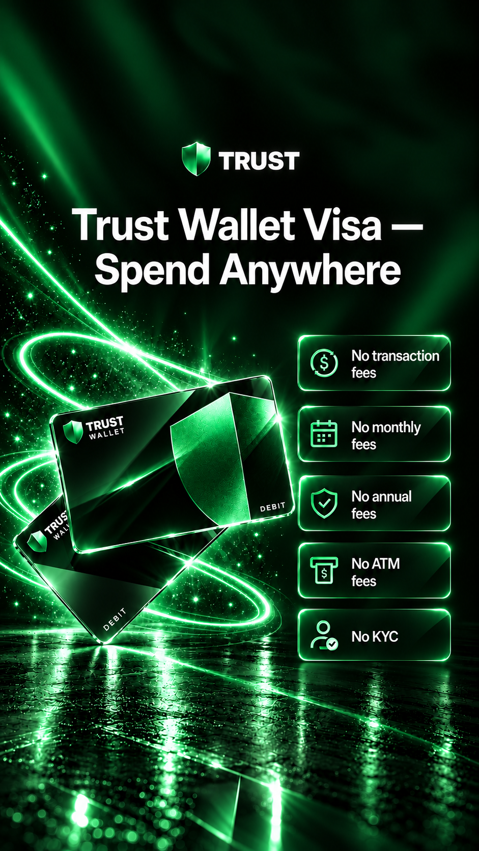 My crypto card Facebook ad: Explore a convenient way to make everyday payments.