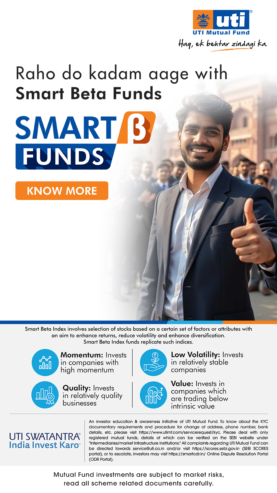 UTI Mutual Fund Facebook ad