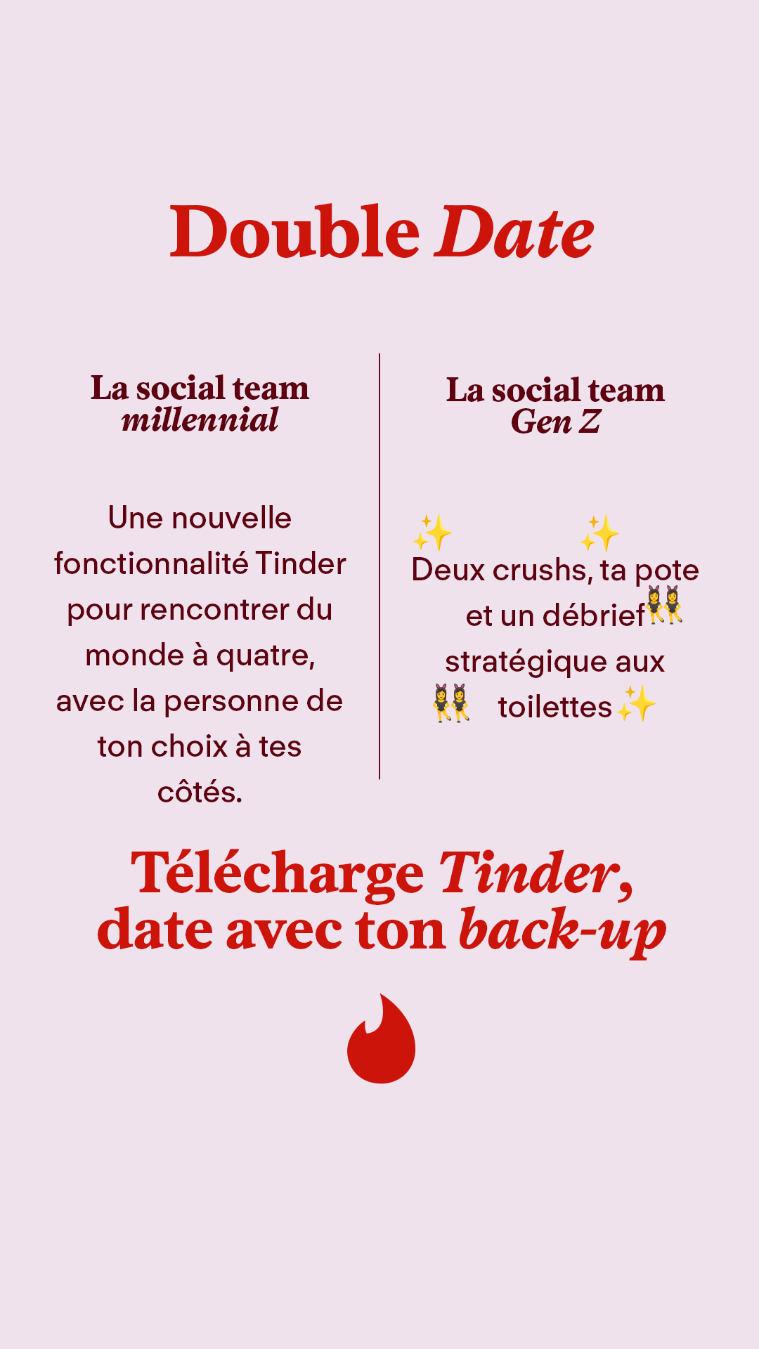 Tinder Facebook ad from Aug 10, 2026