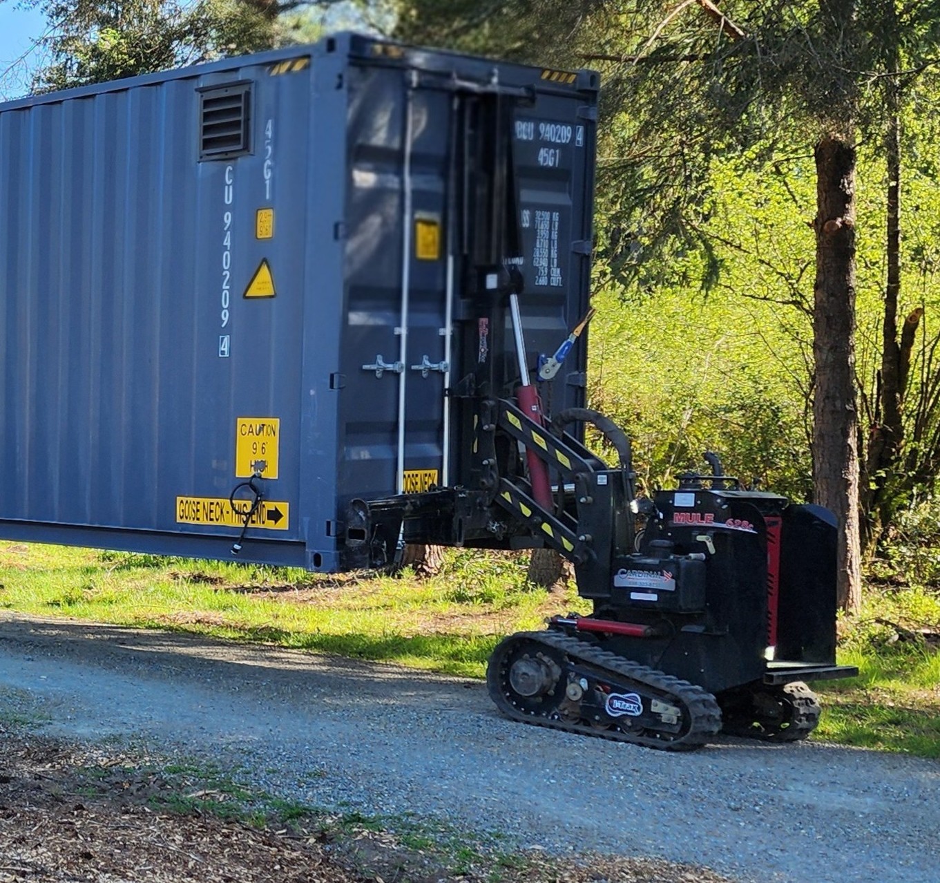 Storage 2U Facebook ad: Storage 2U makes moving your container and portable…