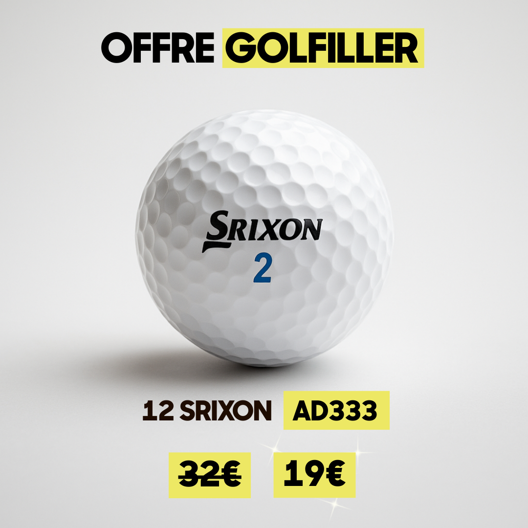 Golfiller Facebook ad: Même qualité. Même sensations. Pas le même prix.