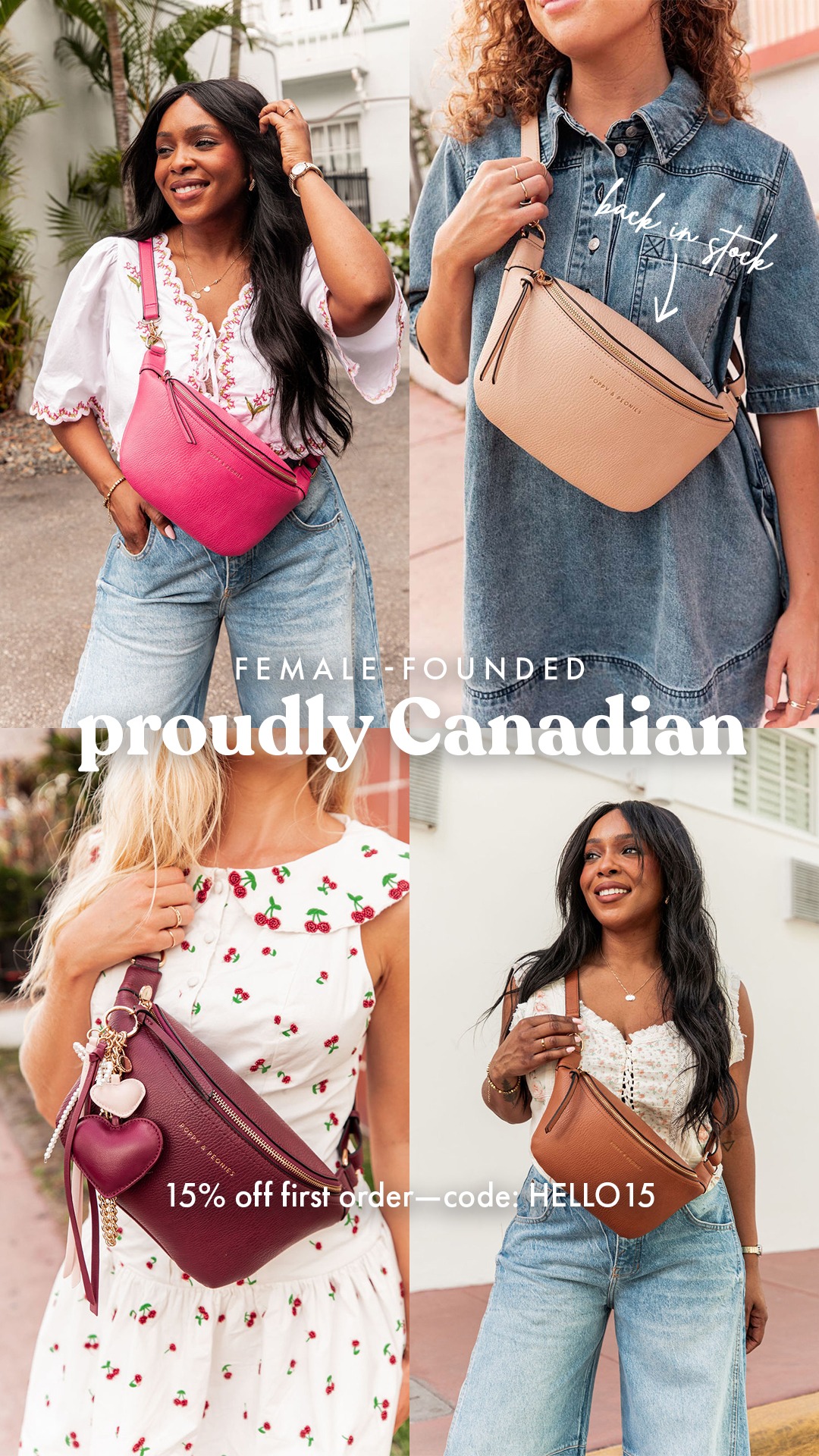Poppy & Peonies Facebook ad