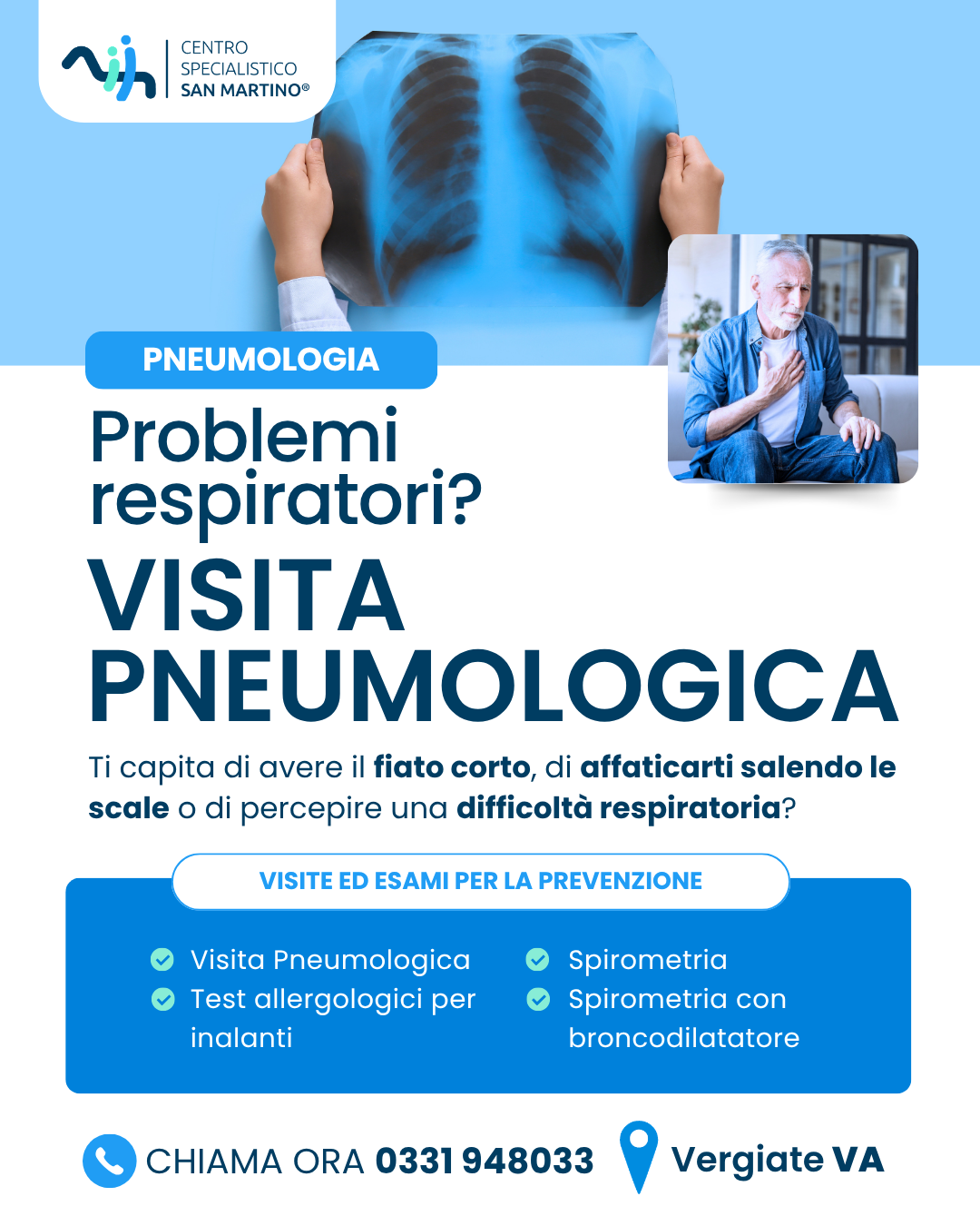 Centro Specialistico San Martino Facebook ad: Contattaci per informazioni
