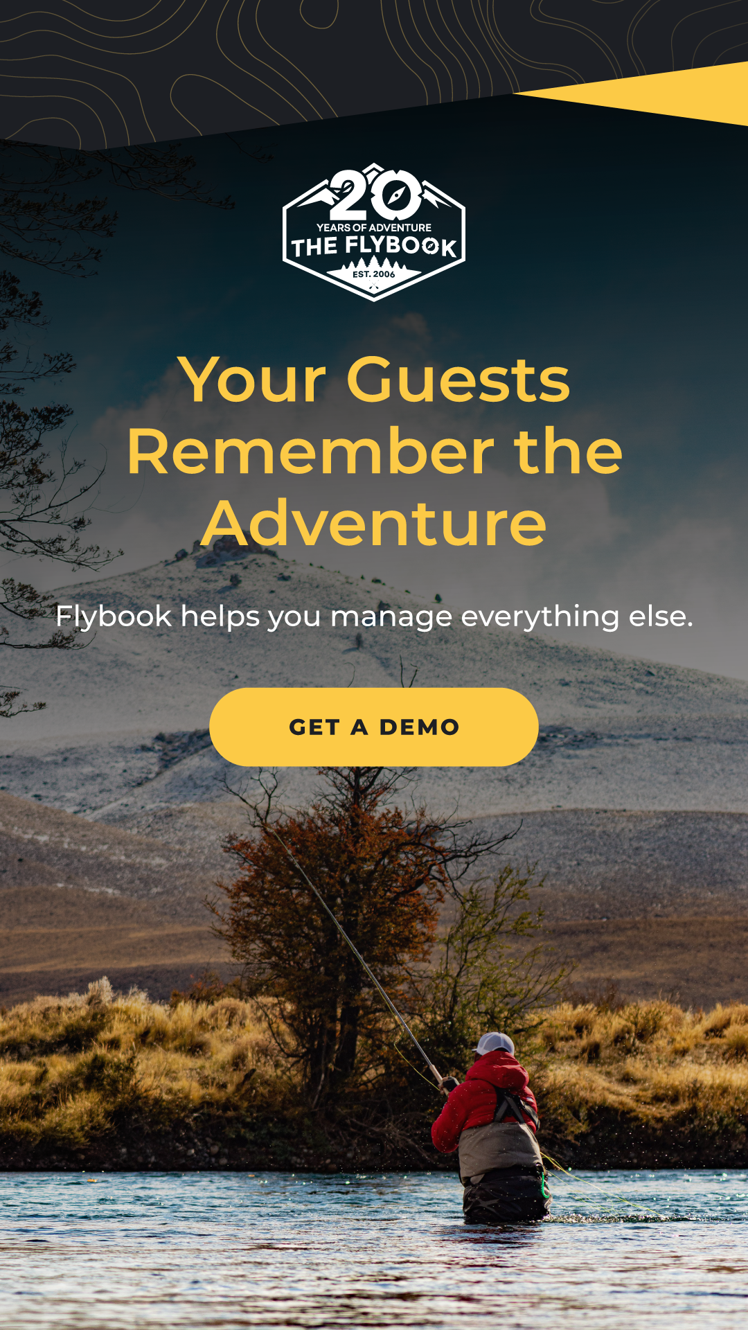 Flybook Reservation Software Facebook ad