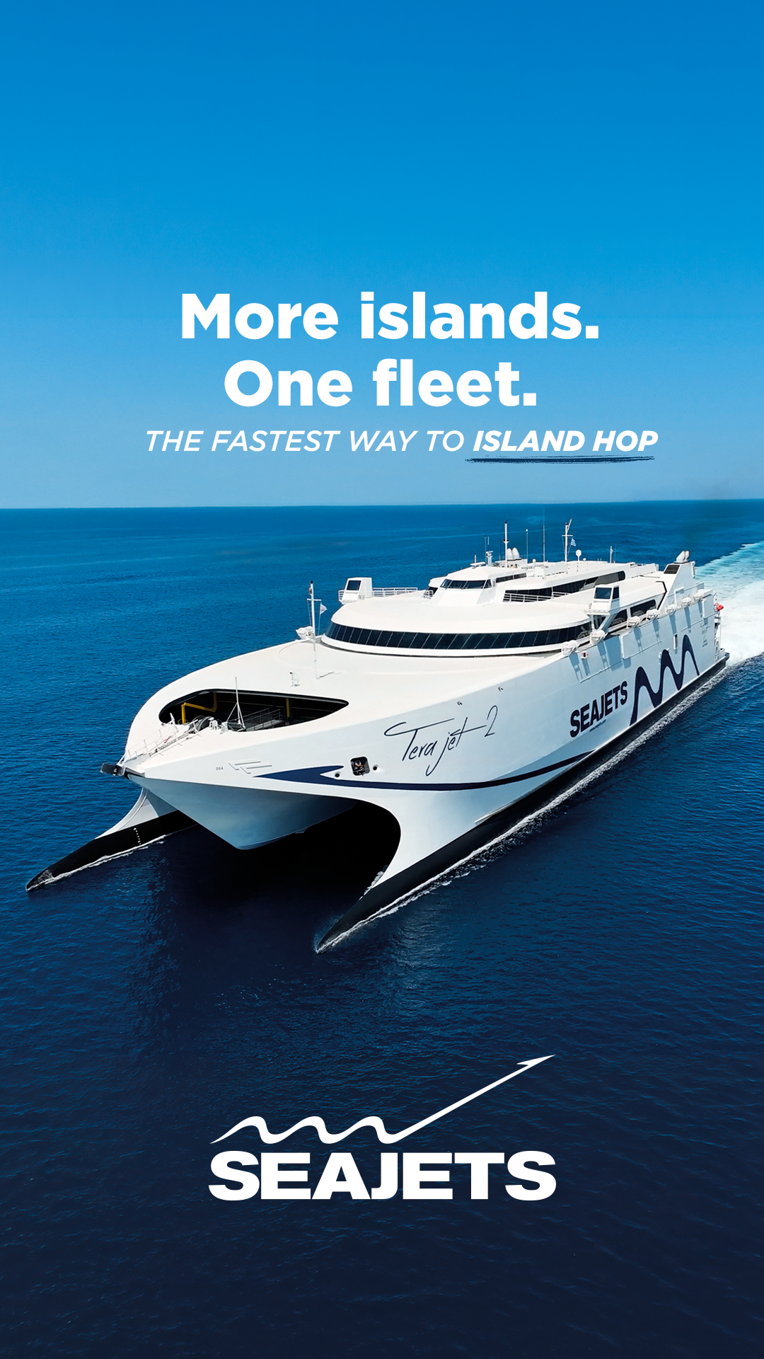 Seajets Facebook ad from Jul 13, 2026