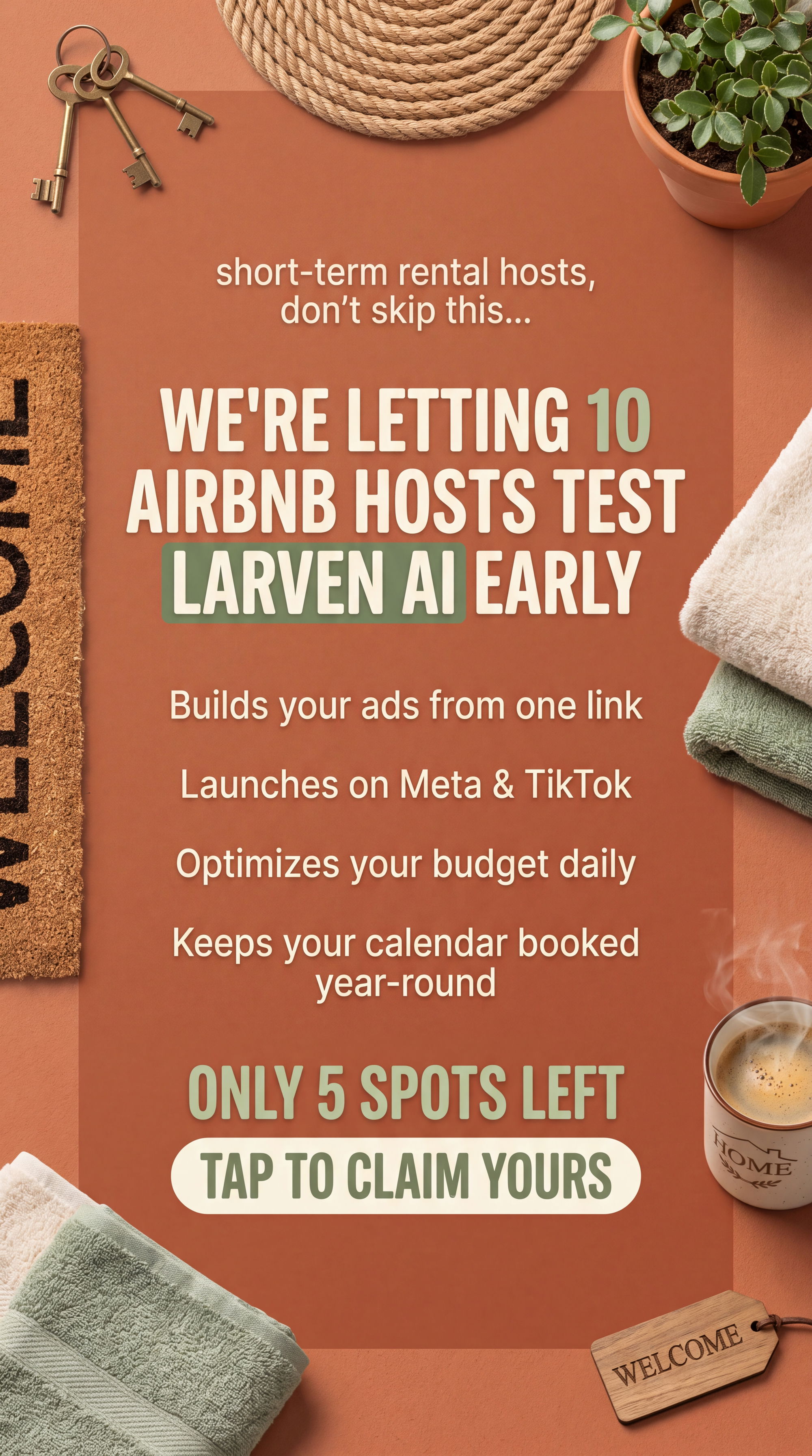 Larven AI Facebook ad