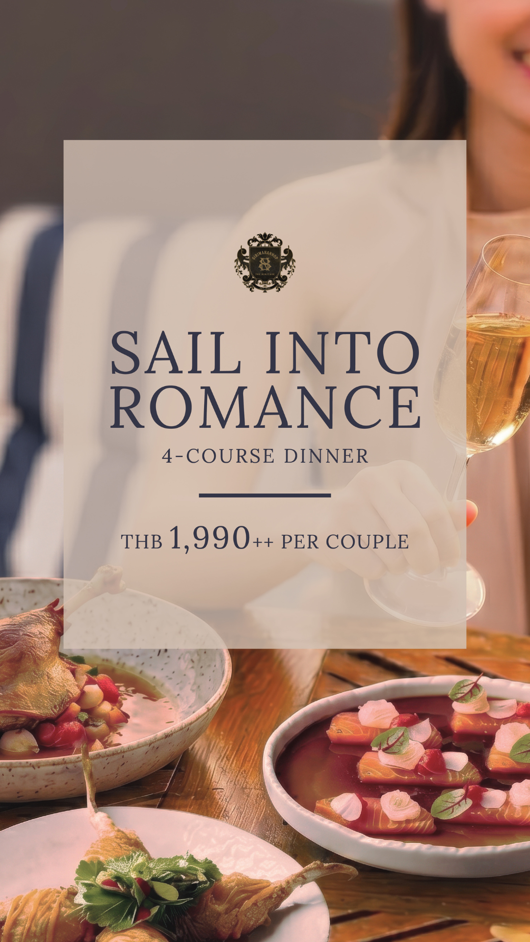 Sirimahannop Facebook ad: Celebrate love aboard Sirimahannop with a curated…