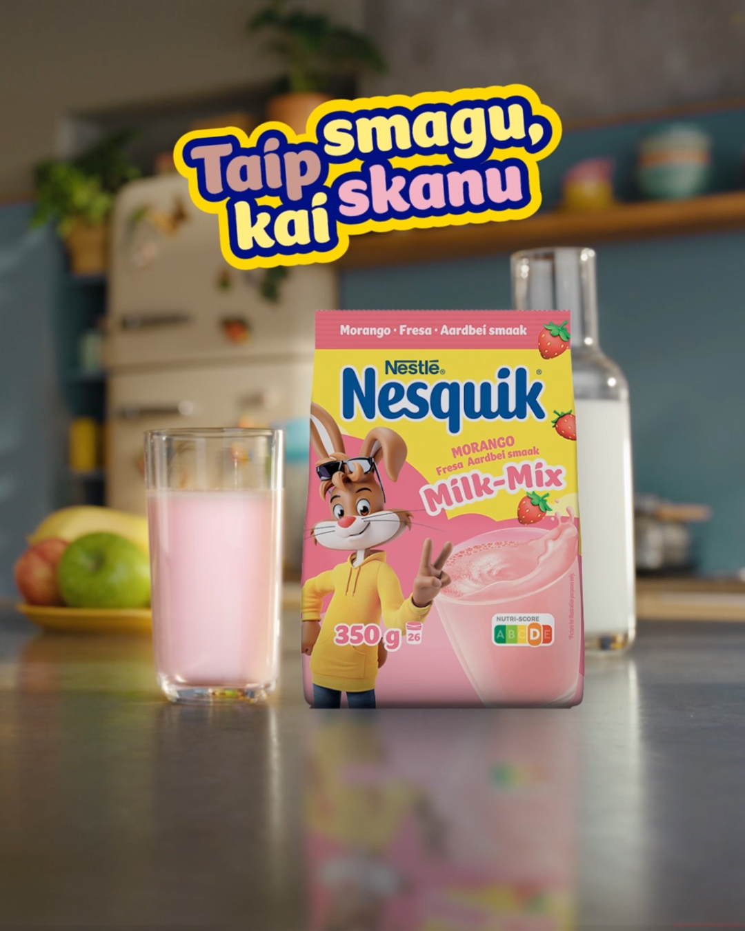 Nesquik Studios Lietuva Facebook ad: NESQUIK - smagu, kai skanu