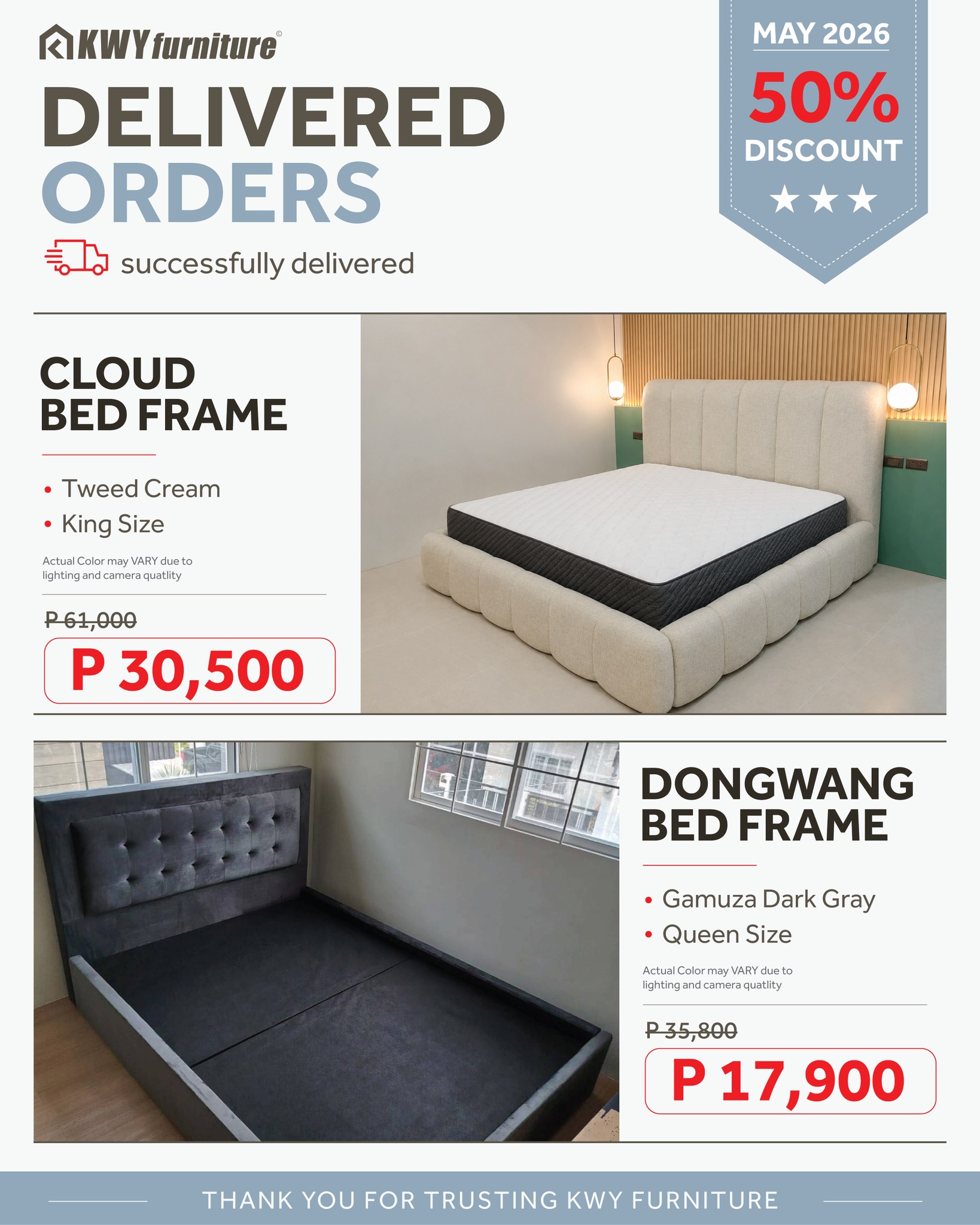 KWY Furniture Facebook ad