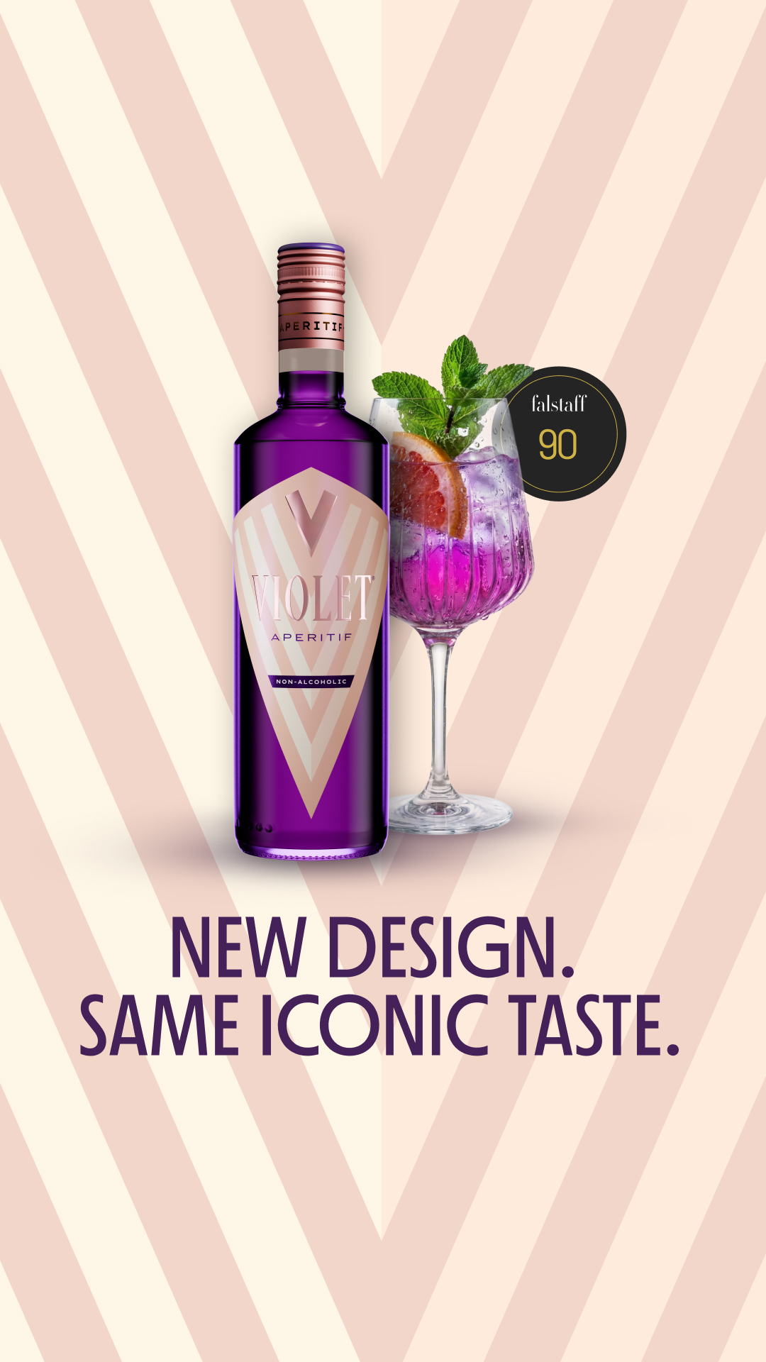 Violet Aperitif Facebook ad: Join the Purple Spritz Club