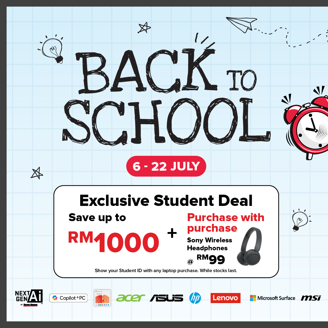 Harvey Norman Malaysia Facebook ad