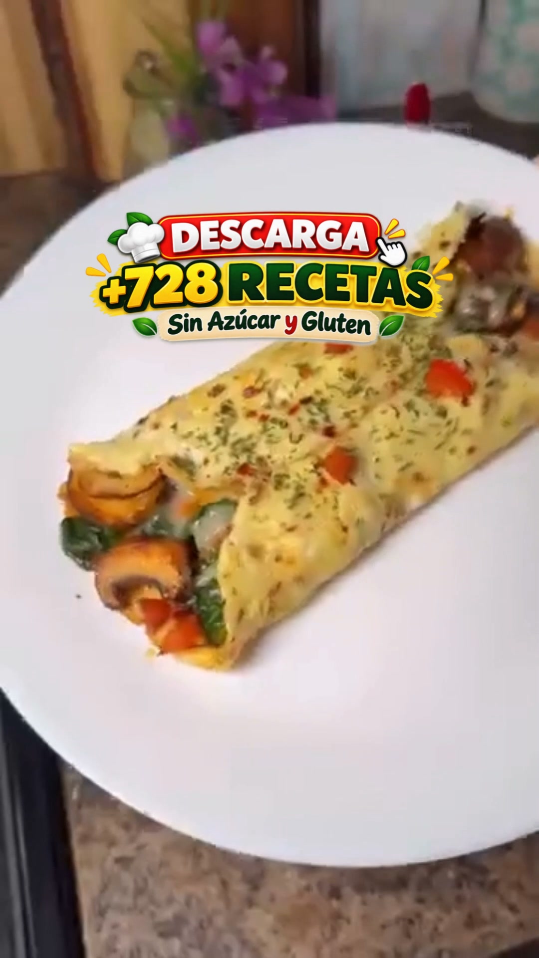NutriRecetas Facebook ad: Acceso Inmediato