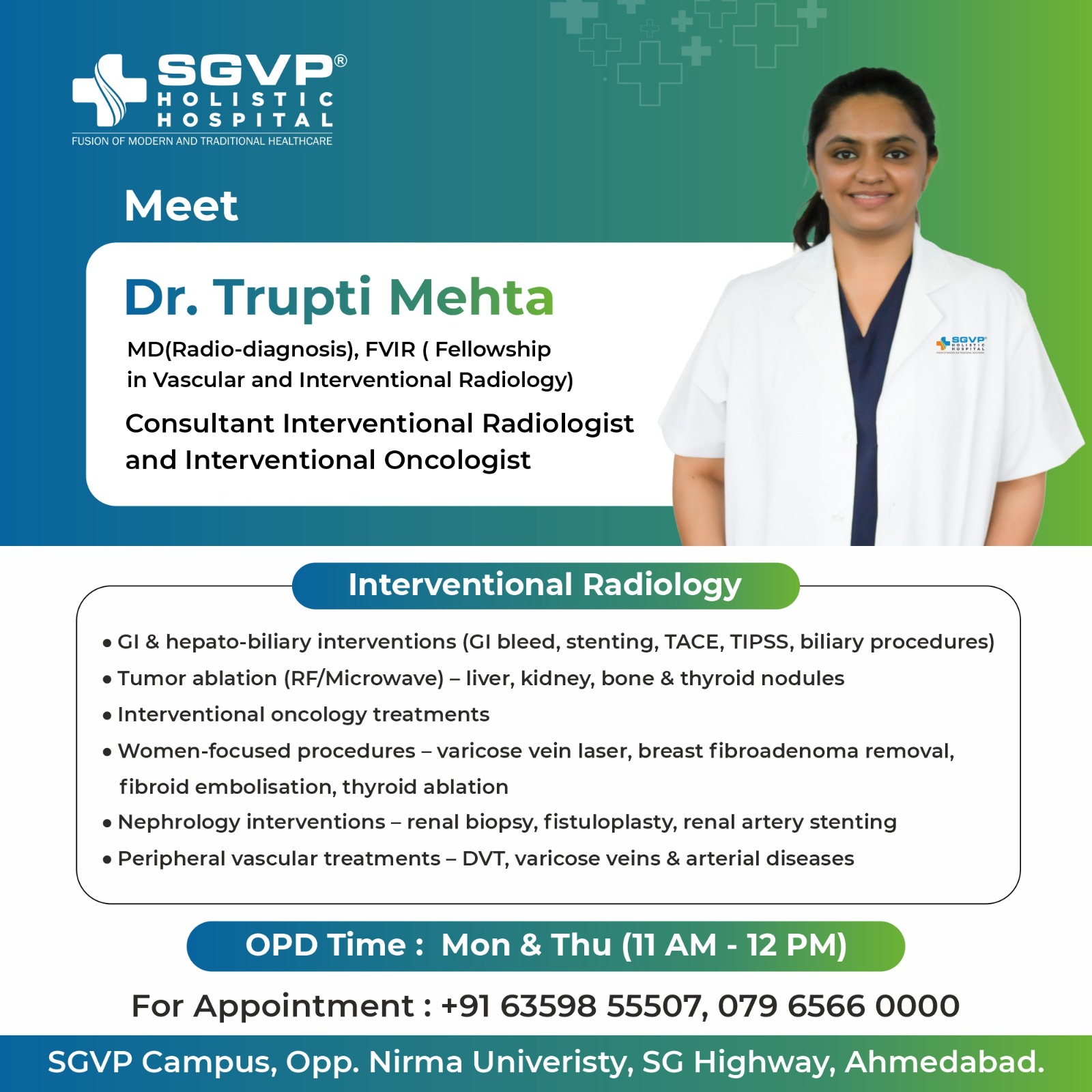 SGVP Holistic Hospital Facebook ad